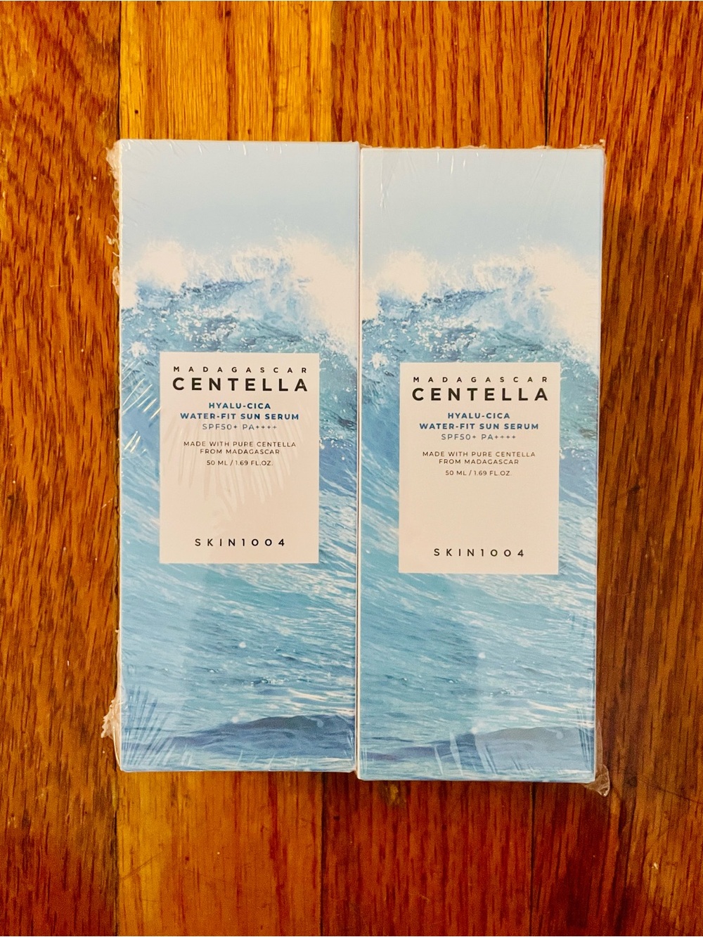 SEALED•2-PACK/TWIN•EXP 10/26•SKIN1004 Madagascar Centella Hyalu-CICA SPF 50+